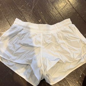 Lululemon white shorts